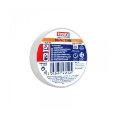 Banda izolatoare TESAFLEX 10m alb TESA