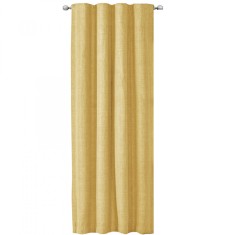 Draperie Elfie Opac cu rejansa Jemidi, 140 x 245 cm, Galben, Poliester, 55333.06