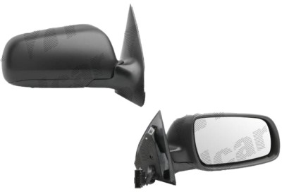 Oglinda exterioara Skoda Fabia (6Y) 04.2000-03.2006 Partea Dreapta Crom Convex Electrica Cu Incalzire, cu primer, Model MARE, conector rectangular foto