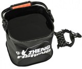 Bac Pliabil Zheng Fishing, Black, 5L, 20x20x20cm