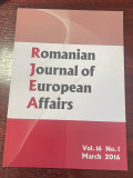 Romanian Journal of European Affairs, 2016