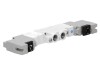 Ventil Electromagnetic SMC 24V DC IP65, 5/3, Filet G 1/8, Cauciuc HNBR, Aluminiu