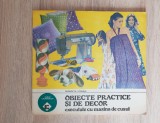 Obiecte practice și de decor executate cu mașina de cusut - Georgeta Stoean