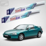 Cumpara ieftin Ștergătoare Honda CRX Gen III Del Sol EG/EH 1992-1998 | Set Față Hibrid &ndash; TeamCar&reg;