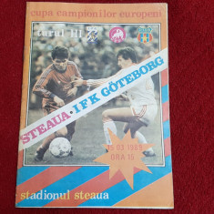 program Steaua - IFK Goteborg