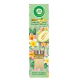 Odorizant de camera cu betisoare parfumate Air Wick, Pepene galben si frangipani, 40ml