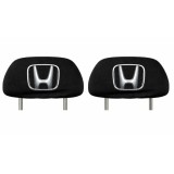 Set 5 huse tetiere negre, pentru gama auto HONDA