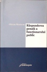 RASPUNDEREA PENALA A FUNCTIONARULUI PUBLIC-OLIVIAN MASTACAN-334041