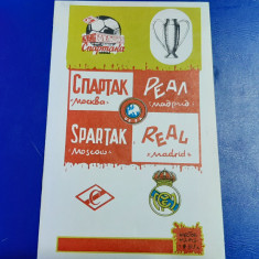 program Spartak Moscova - Real Madrid