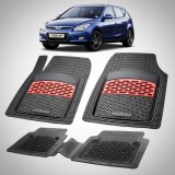 Cumpara ieftin Covorase Auto Hyundai i30 I (2007-2012) - Cauciuc Tip Tavita -Red