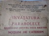 Invataturi Parabolele Domnului ISUS HRISTOS - Locotenent Episcop IRINEU - Carte Crestinism
