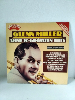 Glenn Miller, vinil, 20 cele mai cunoscute hituri (Seine 20 Gr&amp;ouml;ssten Hits) RCA foto