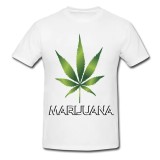 Tricou &quot; Marijuana glossy &quot;