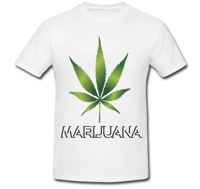 Tricou &amp;quot; Marijuana glossy &amp;quot; foto