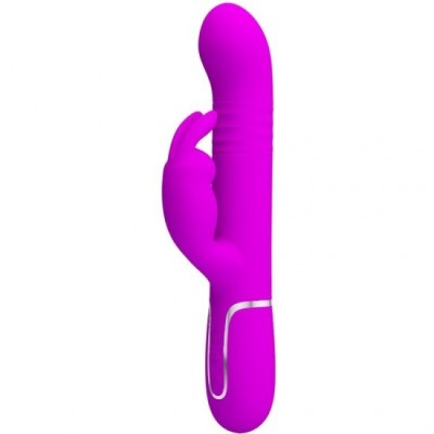 PRETTY LOVE - COALE RABBIT VIBRATOR PEARLS VIOLET foto