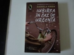 IUbirea in caz de urgenta -Daniela Krien