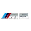 Emblema BMW M5 Portbagaj Spate, Crom, Metal, 13cm, Seria 5, Montare Usoara