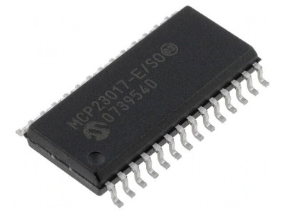 Interfață Extensie I/O 1,7Mbps 1,8-5,5VDC I2C SMD SO28 foto