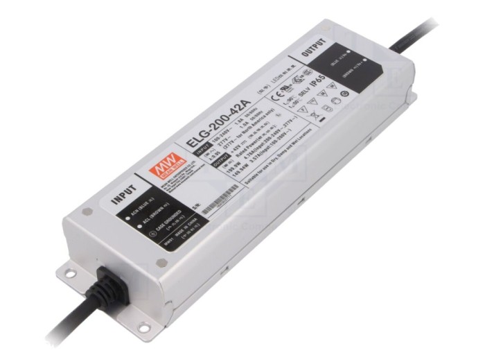 Alimentator LED 200W 42VDC 4,76A