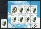Belarus 2004 Mi 541 + klb MNH - Pasari, fauna, Nestampilat