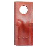 Lama cositoare rotativa stanga 112x48x4 mm, prindere 21 mm, Breckner
