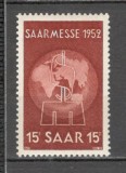 Saarland.1952 Targul Saarbrucken SS.521
