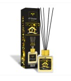 Odorizant Ambianta El Divino Gold House, 100ml, 5 Betisoare Parfumate, Reincarcabil