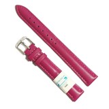 Cumpara ieftin Curea de ceas Fuchsia din piele naturala Matteo Ferari 12mm, 14mm, 16mm, 18mm