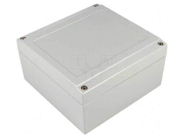 Carcasă Universală Aluminiu Gri 140x140x75mm
