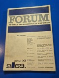 revista forum septembrie 1969 - revista invatamantului superior