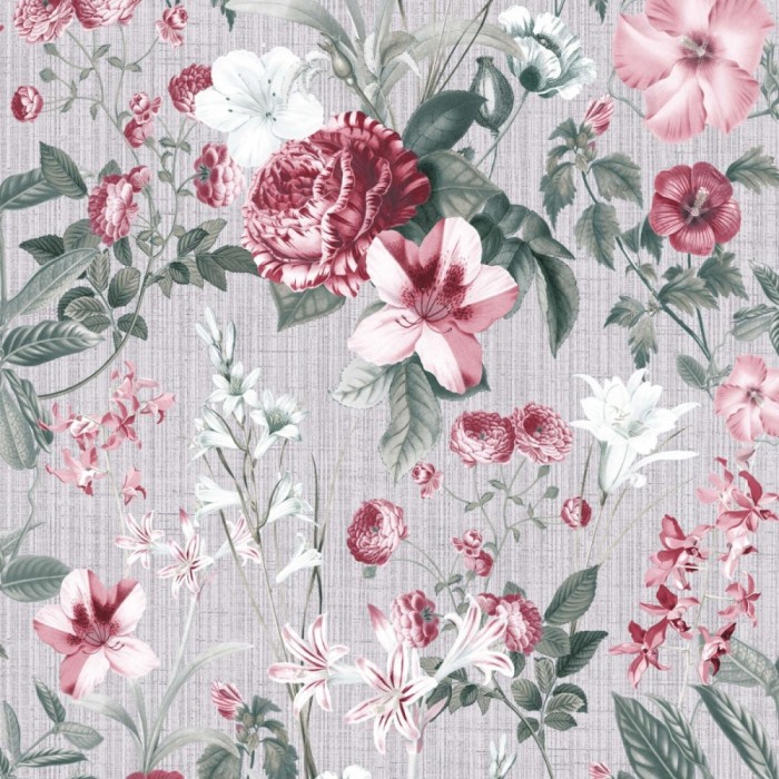 Tapet netesut, model floral, Marbella 348031, 10.05 x 0.53 m