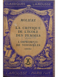 Moliere - La critique de l&#039;ecole des femmes