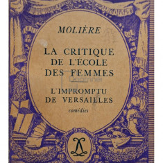 Moliere - La critique de l'ecole des femmes