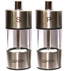 SET 2 RASNITE SARE &amp;amp; PIPER, INOX, 9 CM