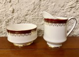 ZAHARNITA SI LETIERA DIN PORTELAN ENGLEZESC ROYAL ALBERT- BONE CHINA- HOLYROOD