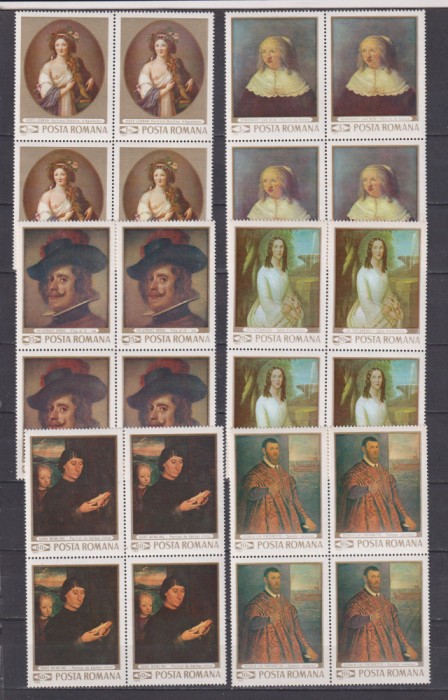 REPRODUCERI DE ARTA II LP. 709 MNH