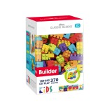 Cuburi de construit (370 piese) PlayLearn Toys, Bufnitel