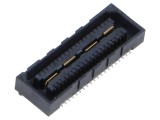 Conector PCB-PCB mamă PIN 40 0,8mm QSE aurit SMT 2A SAMTEC