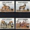 MOZAMBIC 2009 - Fauna WWF, Antilope / serie completa MNH