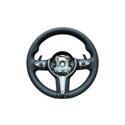 Volan sport piele cu padele model M compatibil Bmw ,Seria 1 2 3 4 X5 X3 foto