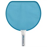 Minciog de suprafata pentru curatarea piscinei,poliester,albastru,43 cm