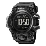 Ceas Sport Militar Digital SKMEI 2140 , Afisaj LED, Cronometru, Alarma, Rezistent la Apa 5ATM, Design Masculin Robust