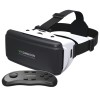 Ochelari VR 3D Shinecon, Controller, Lentile Acril, Realitate Virtuala, Universal IOS/Android 4.7-6 inch, Negru/Alb