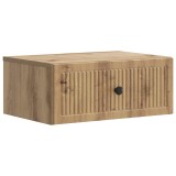 vidaXL Dulap de noapte cu sertar Stejar Artizanal 49 x 34,5 x 20 cm 897953