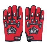 Cumpara ieftin Manusi Moto/ATV/Bicicletă, Cu Protectie Avansata, Anti-Alunecare, Touchscreen, Respirabile, Rezistente la Socuri si Abraziune, FIXATO, Unisex, Rosu