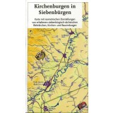 Kirchenburgen in Siebenb&uuml;rgen - Karte 1:275 000