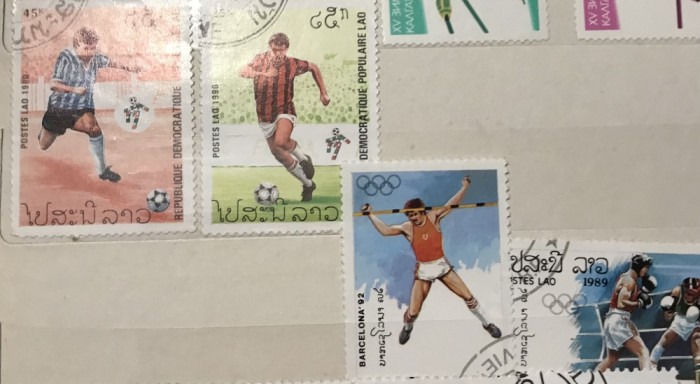 (A) Timbre straine serii tematica Sport