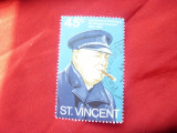 Timbru St Vincent 1974 W. Churchill- 100 ani , stampilat