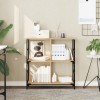 VidaXL Bibliotecă, stejar sonoma, 78,5x33x82 cm, lemn prelucrat 835245