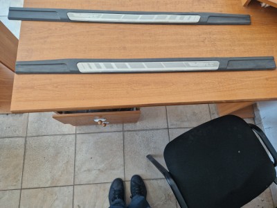 Protecție prag st&amp;acirc;nga Skoda Octavia 2 Vrs foto